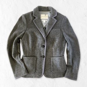 🌴 CLOSEOUT ✨ J Crew Gray Wool Hacking Blazer